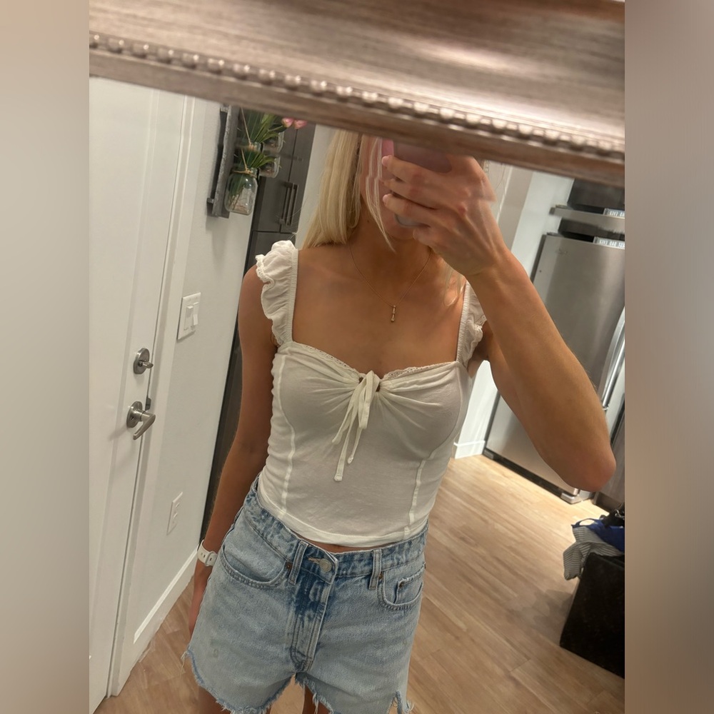 White ABOUND Top
